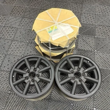 JDM Watanabe Kaze Eight Spoke 14x6J +38 PCD100 5H 4-Pack Set 8 Spoke 5 No Tires