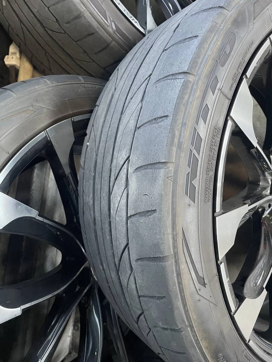 JDM WALD 22x9 1/2J 22-inch wheels 6-hole PCD139.7 ET20 4-book set NITT No Tires - Image 8