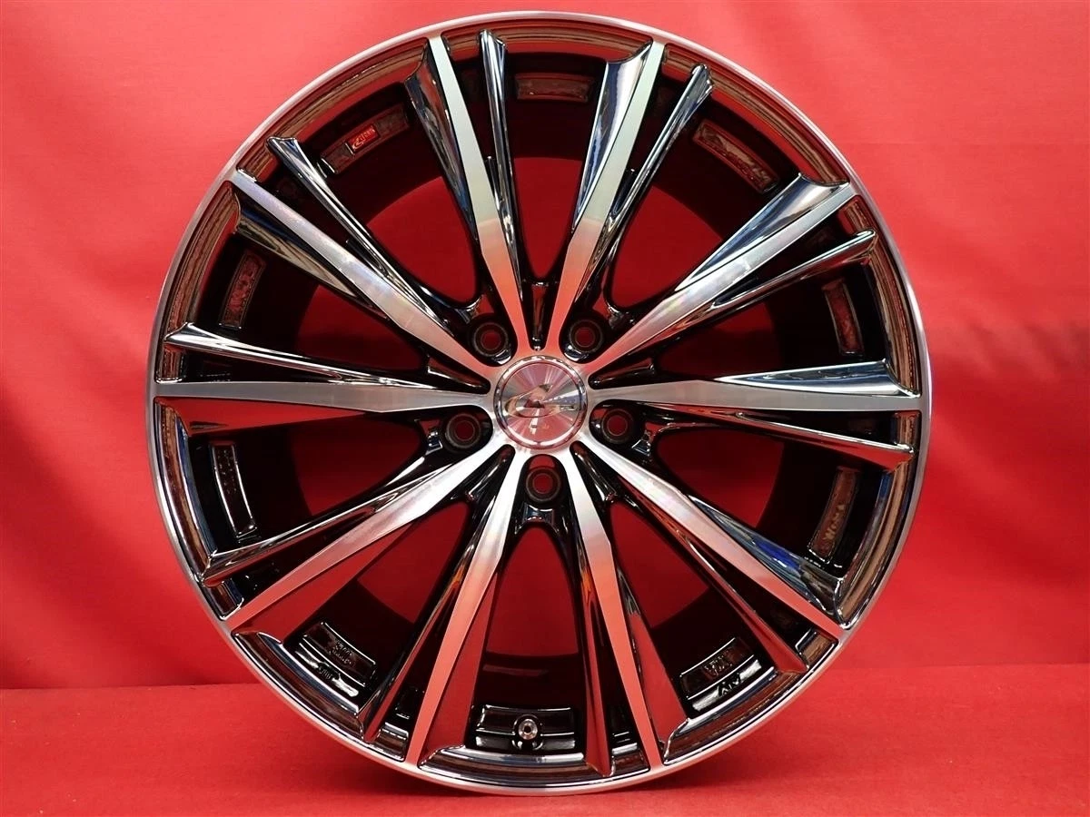 JDM Used WEDS LEONIS WX wheels 4-wheel 8J 18-inch wheels PCD 114.3 5x1 No Tires - Image 7