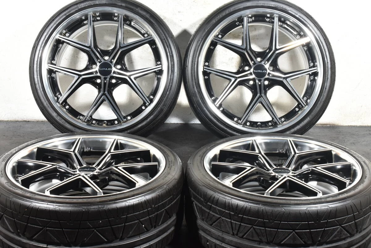 JDM WALD ILLIMA I12C 2PCS 20-inch PCD114.3 8.5J +44 NITTO INVO 245/35R No Tires