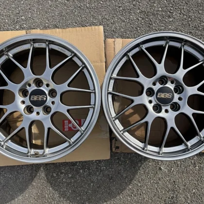 JDM Used BBS RG-R RG704 18-inch x 9J 114.3 x 5-lug 2-book set BBS No Tires