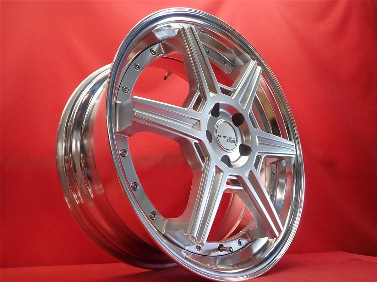 JDM Used SSR EXECUTOR RC06S wheels 4Book 8.5J 20PCD114.3 5x114.3 bolt No Tires - Image 2