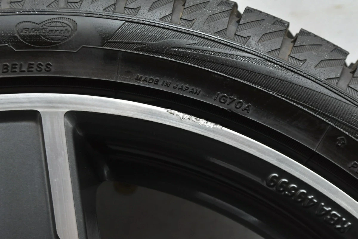 JDM Used MAK 4-Book Wheel Set 198.5J x 19 +35 PCD 112 255/35R19 96Q wi No Tires - Image 10