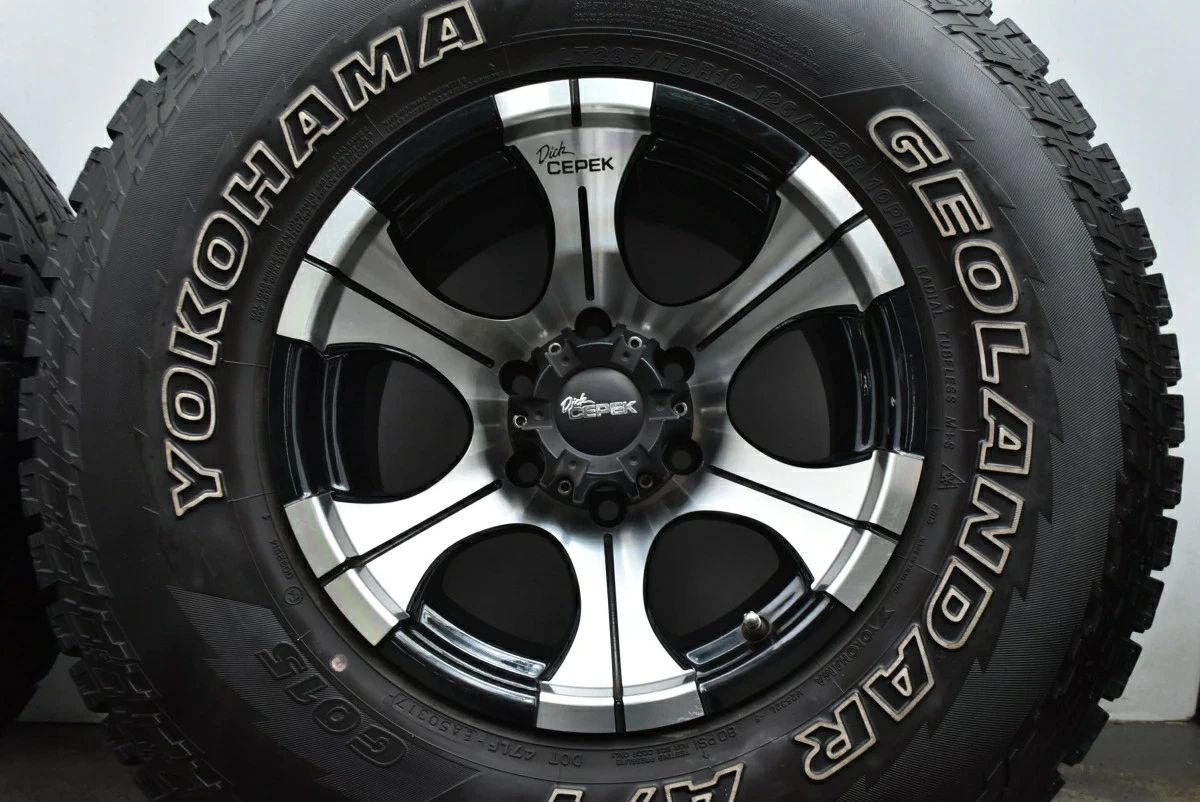 JDM Used Dick CEPEK 4-Book Set 1610.0J x 16-25 PCD 139.7 LT285/75R16 1 No Tires - Image 7