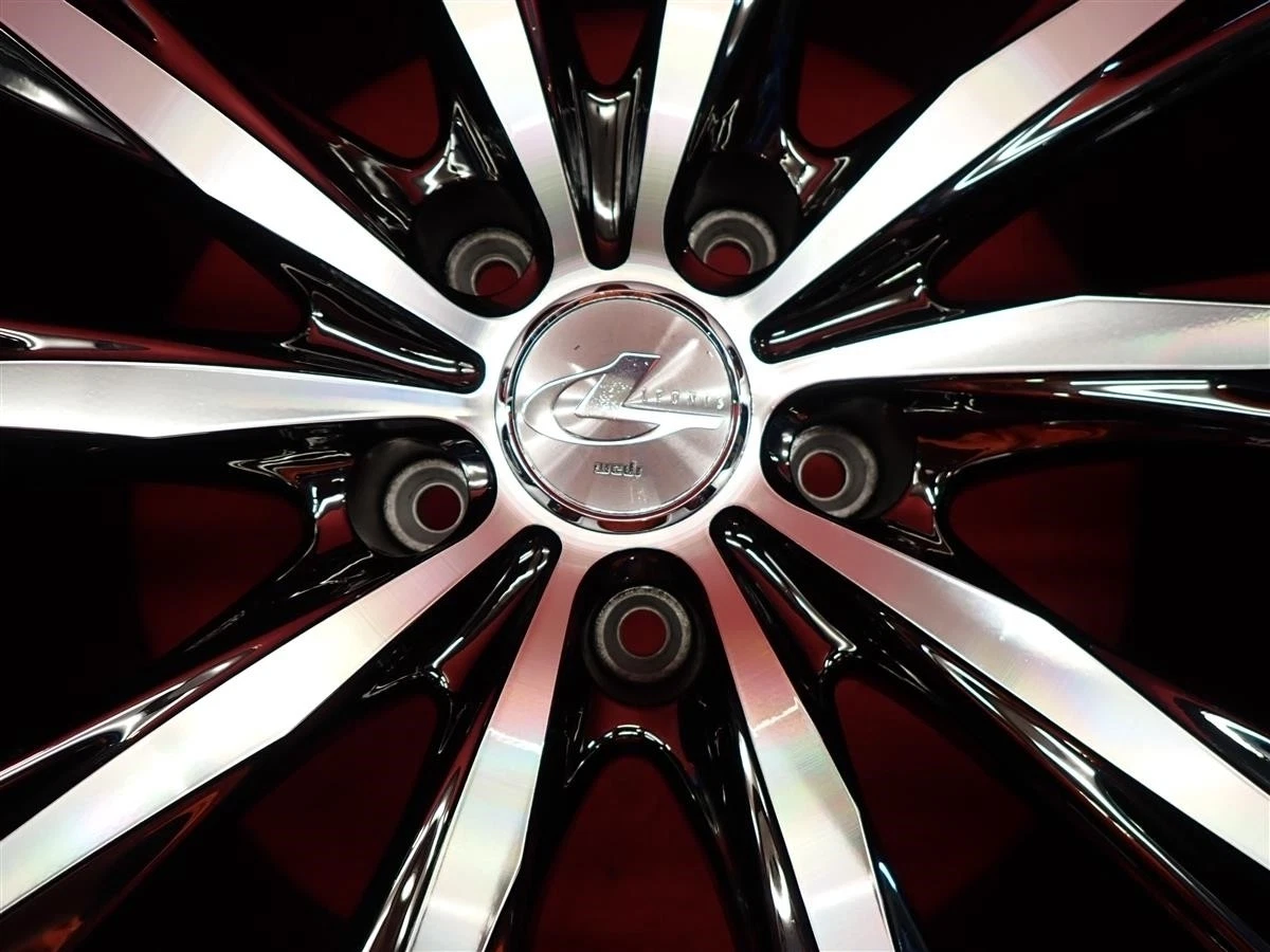 JDM Used WEDS LEONIS WX wheels 4-wheel 8J 18-inch wheels PCD 114.3 5x1 No Tires - Image 9