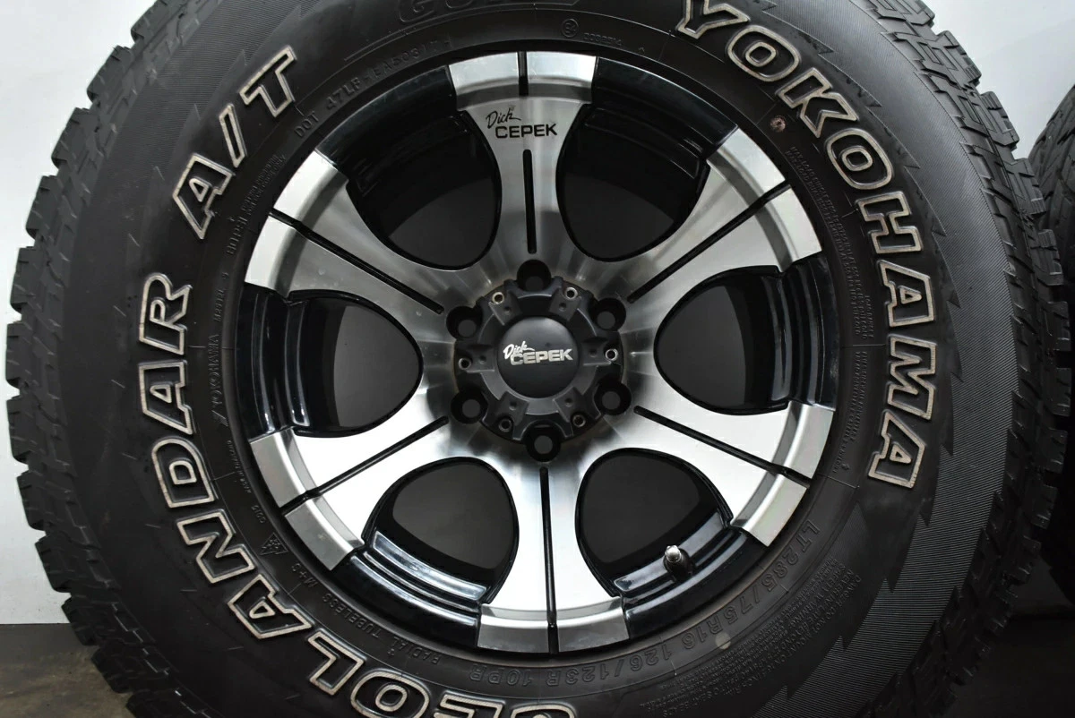 JDM Used Dick CEPEK 4-Book Set 1610.0J x 16-25 PCD 139.7 LT285/75R16 1 No Tires - Image 6