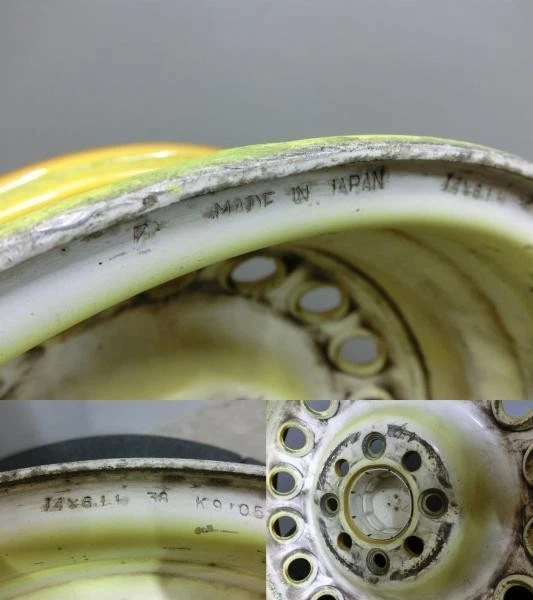 JDM Used out-of-print lightweight Bridgestone Superlap 146J +38 PCD100 No Tires - Image 4