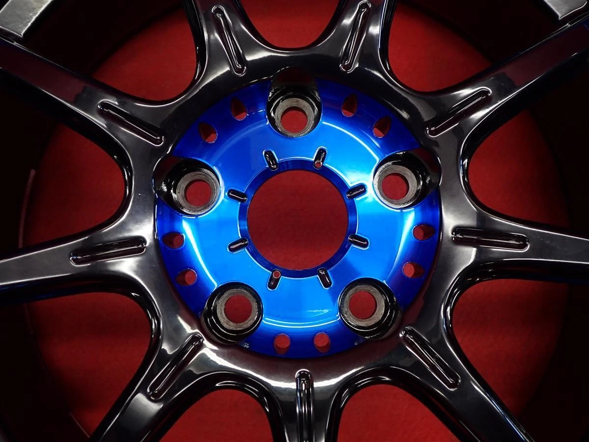 JDM Used RAYS GRAVILLAGE 57 Gainer wheels 4Book 7.5J 18PCD114.3 5x52 o No Tires - Image 8