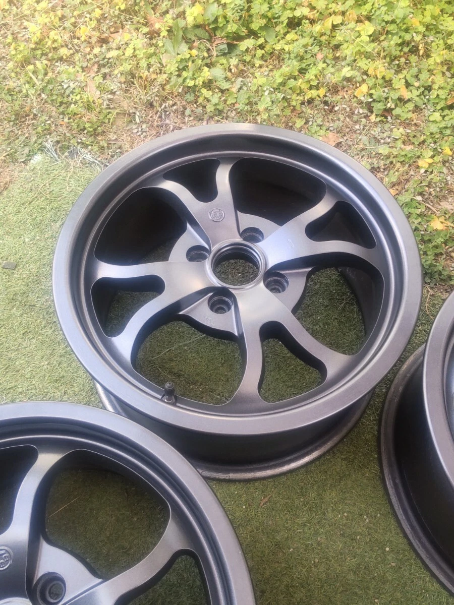 JDM Watanabe Size Black 15/4H/100 Wheels 4Book No Tires - Image 2