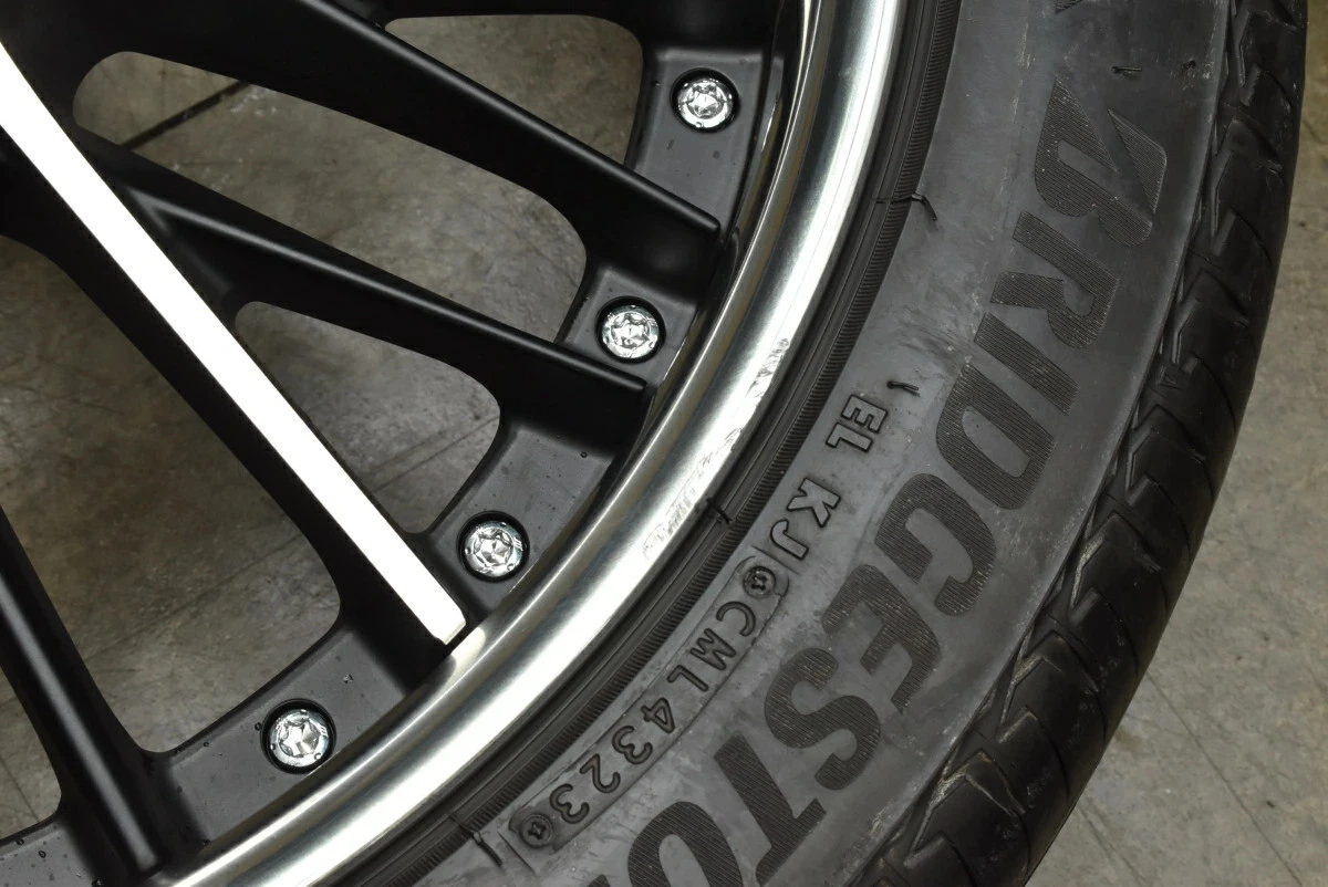 JDM Used WORK 4Book set 208.5J x 20 +38 PCD 120 245/45R20 103W with Br No Tires - Image 10