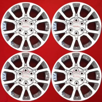 JDM Used 4Book 8.5J 18PCD139.7 6-hole +24 hub 78 wheels for GMC Yukon No Tires