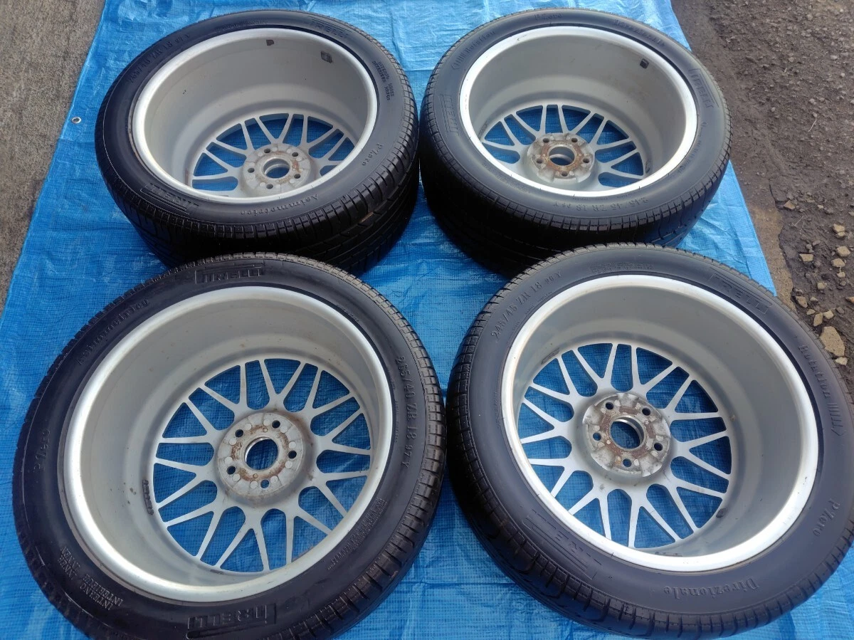 JDM Warehouse Clearance BBS 188J RG192/9J RG145 with 4 center caps. Lo No Tires - Image 2