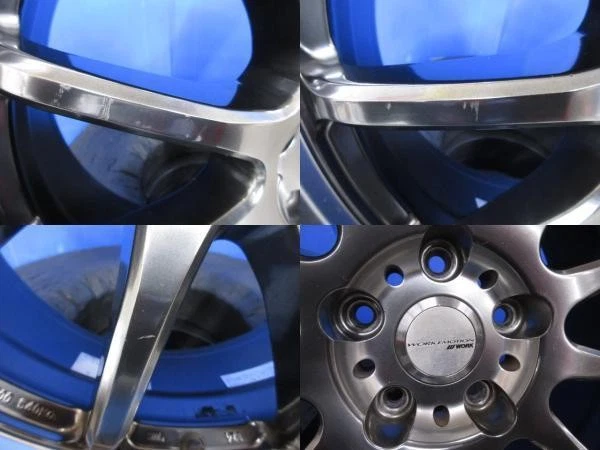 JDM WORK work emotion 11R 187.5J +53 5H 5-hole PCD114.3 Aluminum Wheel No Tires - Image 4