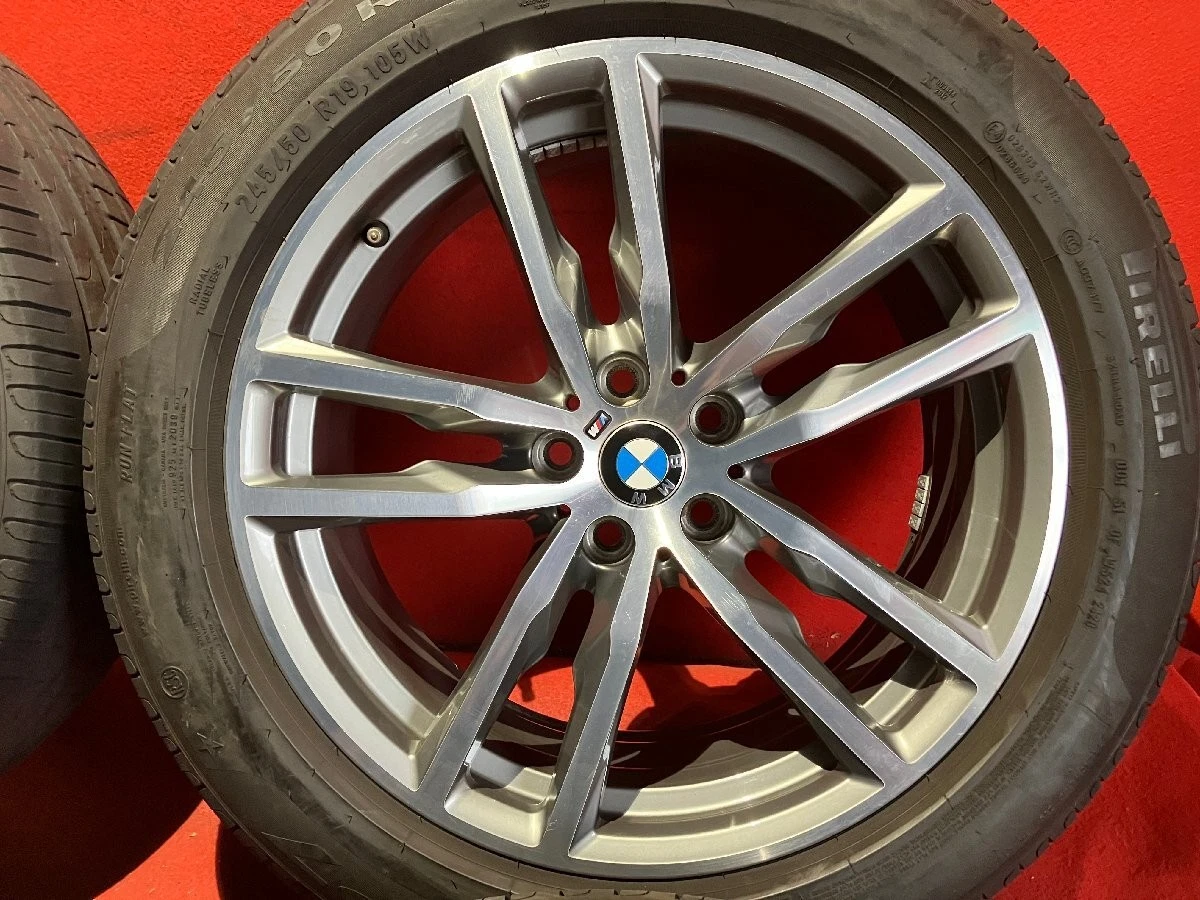 JDM Used BMW G01 X3 Genuine Msports 245/50R19 19x7.5+32 112-5H Tire & No Tires - Image 2