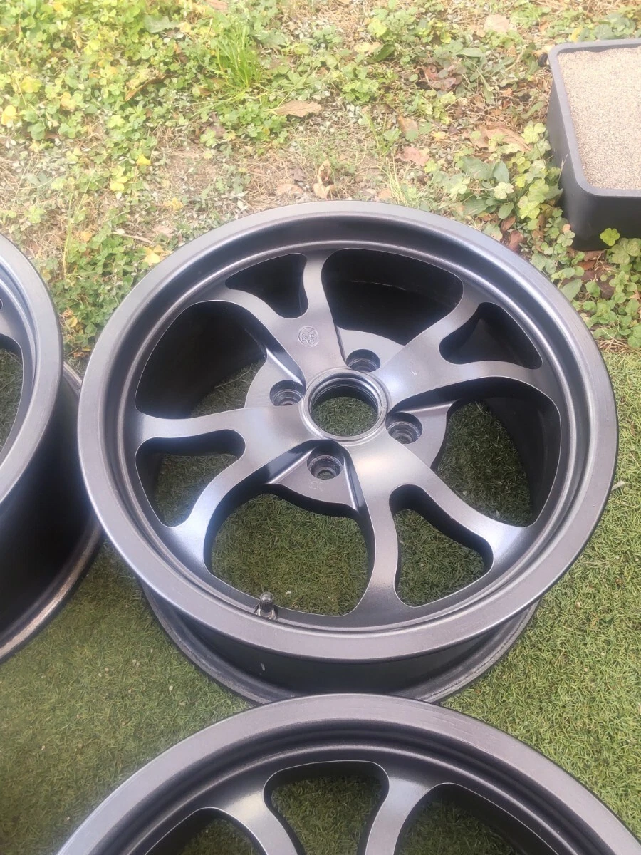 JDM Watanabe Size Black 15/4H/100 Wheels 4Book No Tires - Image 3