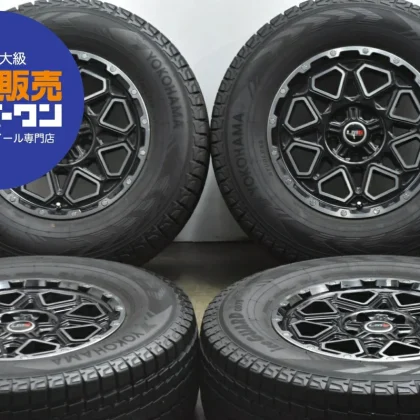 JDM Used Rare Meister LMG Montagna Wheel Set 4-Piece Set 177.5J x 17 + No Tires