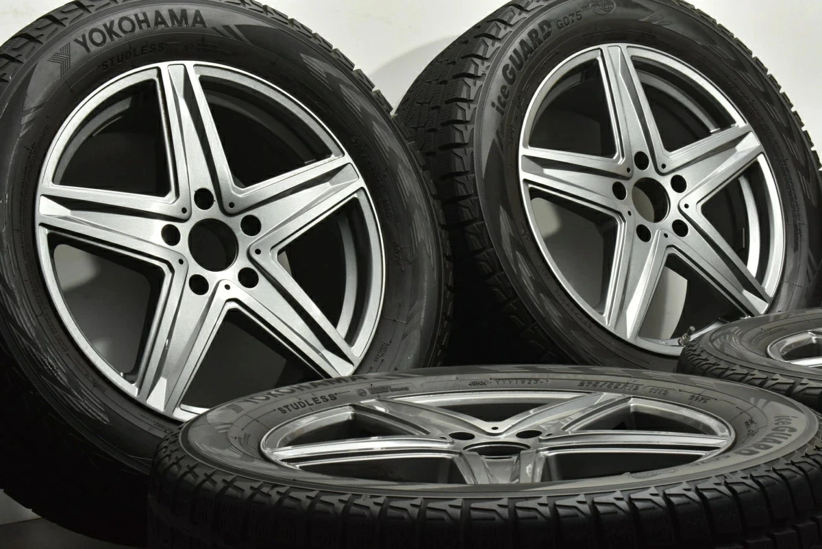 JDM Used YANASE 4-Book Wheel Set 198.5J x 19 +52 PCD 130 275/55R19 111 No Tires - Image 3