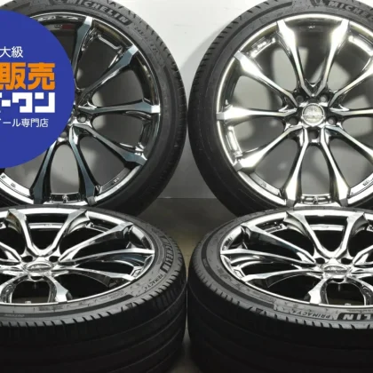 JDM Used WEDS Kranze Versam 030EVO 4-Book Set 219.0J x 21 +42 PCD 120 No Tires