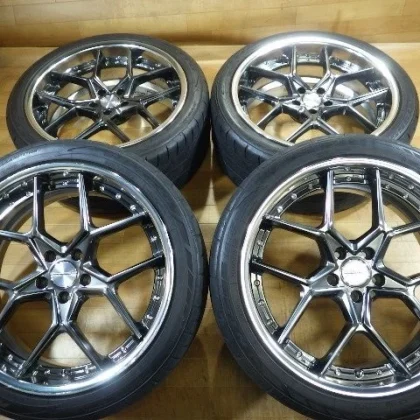 JDM Weds Maverick 1505S wheels and tires 4Book 5H-112 208.5J+36 offset No Tires