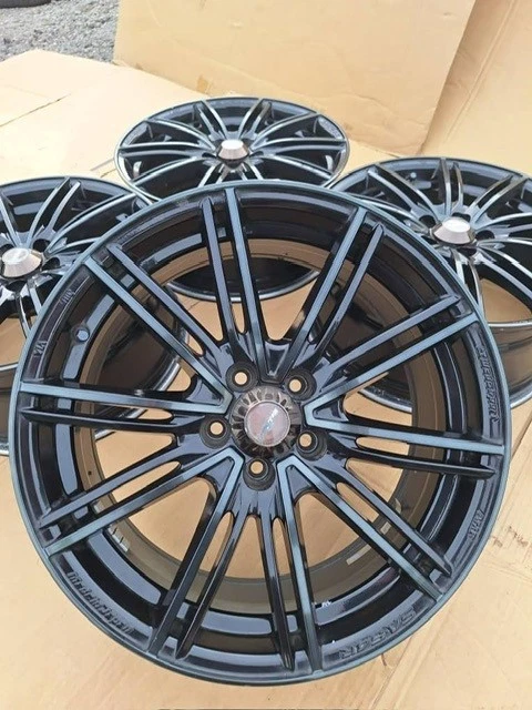 JDM Used WEDS SPORTS SA-54R 4wheels 17x7.5+48 5x100 - Image 5