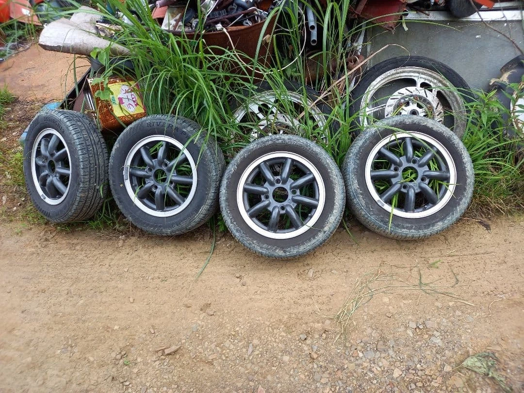 JDM Watanabe 13-inch aluminum wheels No Tires