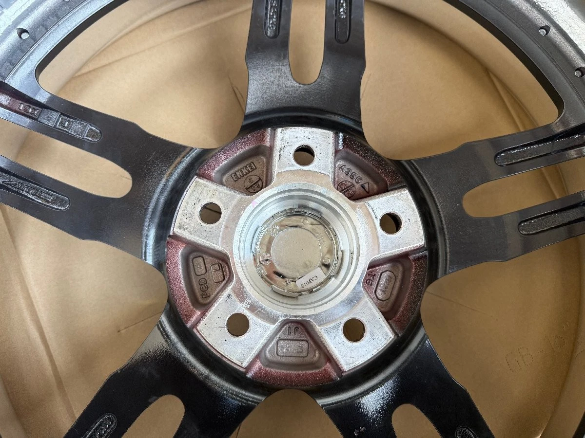 JDM Used 2Book 19AME Shallen XF-55 19x9.0J 5/114.3 +22 aluminum wheels No Tires - Image 8