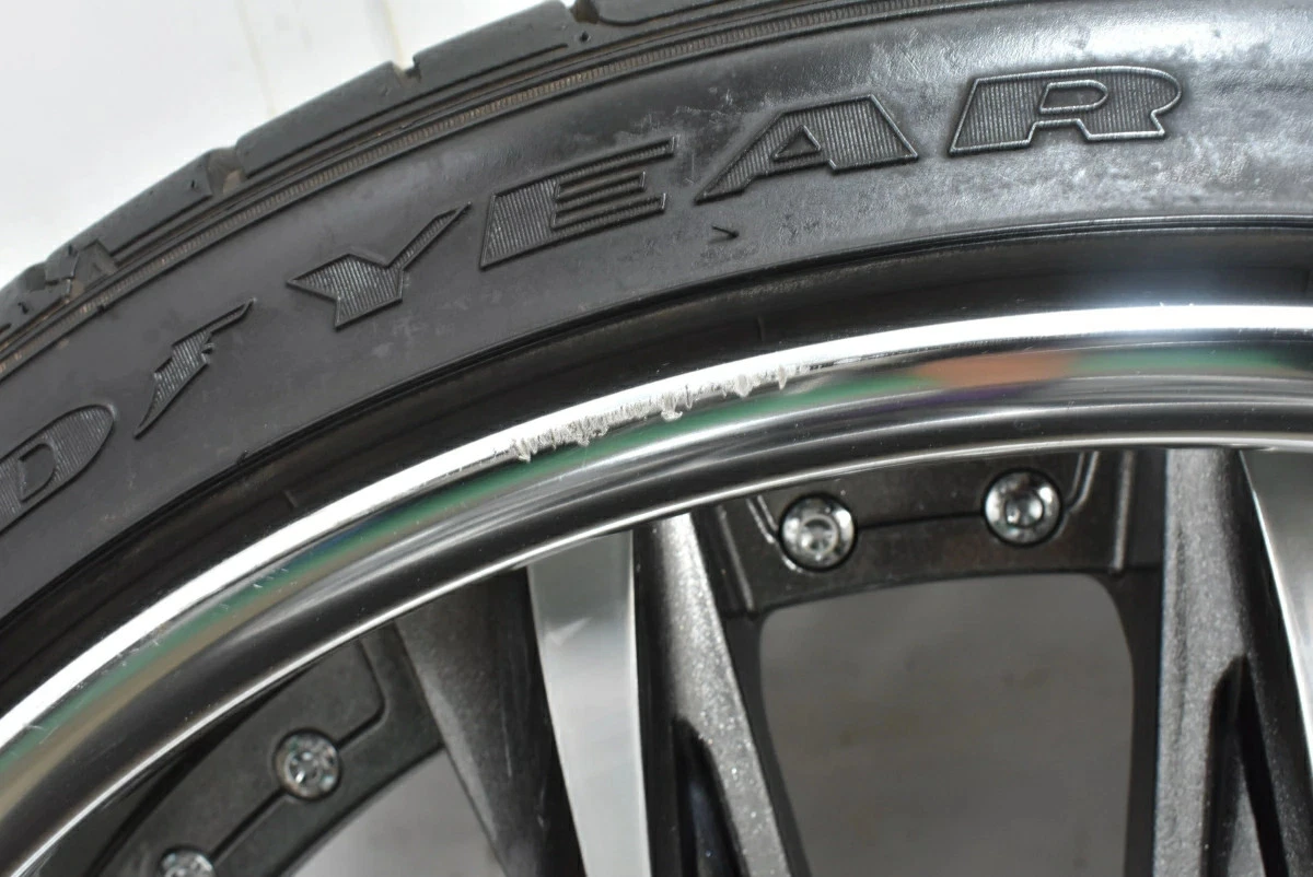 JDM Used WEDS 4-Book set 209.0J x 20 +38 PCD 114.3 245/35R20 95W Goody No Tires - Image 8