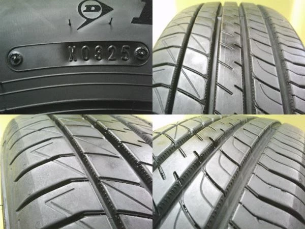 JDM Used Dunlop Le Mans V+ 185/65R15 4-Pack Set with 5-Lug 185/65-15 t No Tires - Image 6