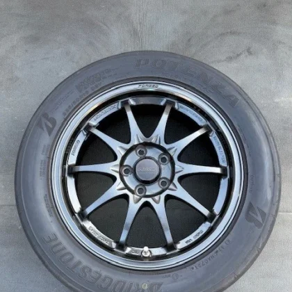 JDM "Very good condition" RAYS 16CE28 VOLKRACING CE28 CR11 PCD100 Mono No Tires