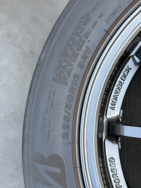 JDM "Very good condition" RAYS 16CE28 VOLKRACING CE28 CR11 PCD100 Mono No Tires - Image 8