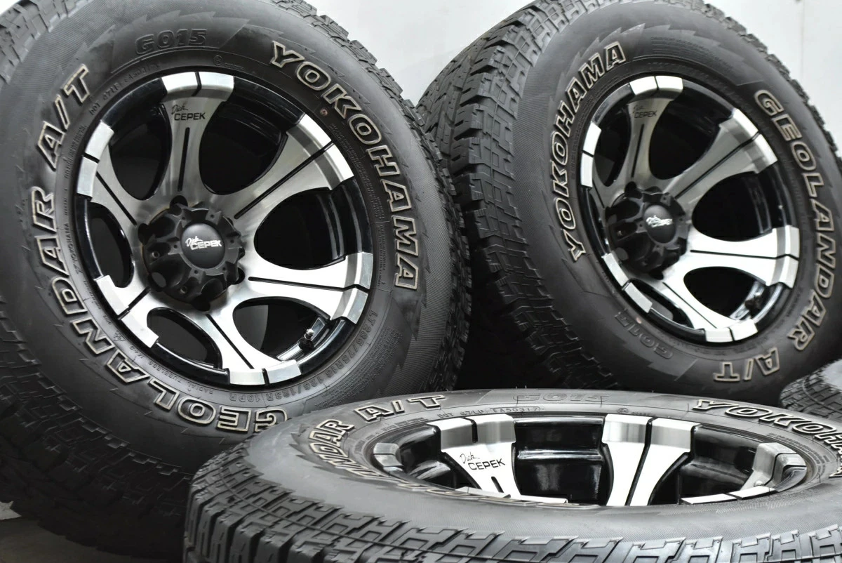 JDM Used Dick CEPEK 4-Book Set 1610.0J x 16-25 PCD 139.7 LT285/75R16 1 No Tires - Image 3