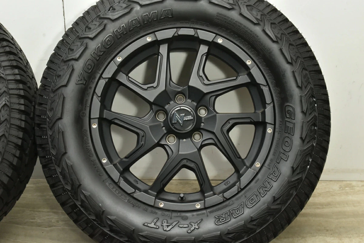 JDM Used MID 4-Book Set 177.0J x 17 +42 PCD 114.3 LT265/65R17 120/117Q No Tires - Image 7