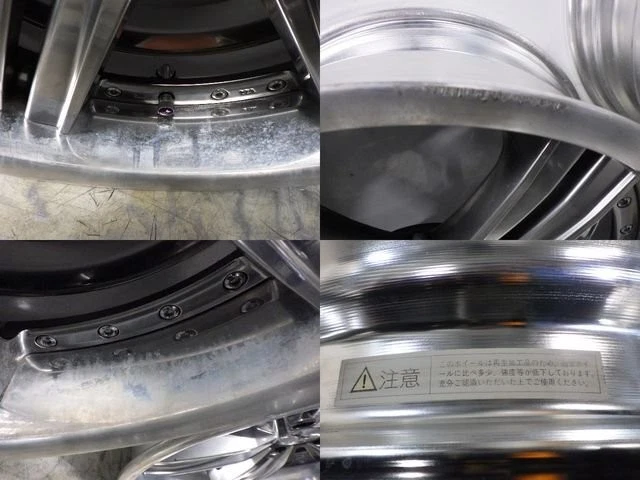 JDM Used Deep Rim Wheels 19-inch 4-Piece Set Weds MAVERICK 805S 19x8.5 No Tires - Image 8