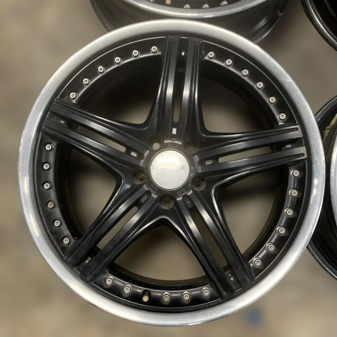 JDM WALD Mahora 20 Wheel Set blue889 No Tires - Image 3