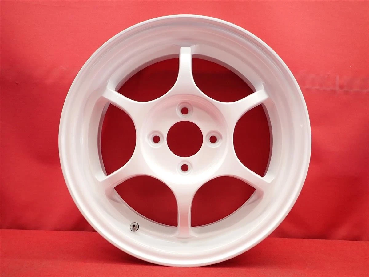 JDM Used out-of-print rare Black Racing PRO-N1 wheels 4Book 5.5J 15PCD No Tires - Image 7