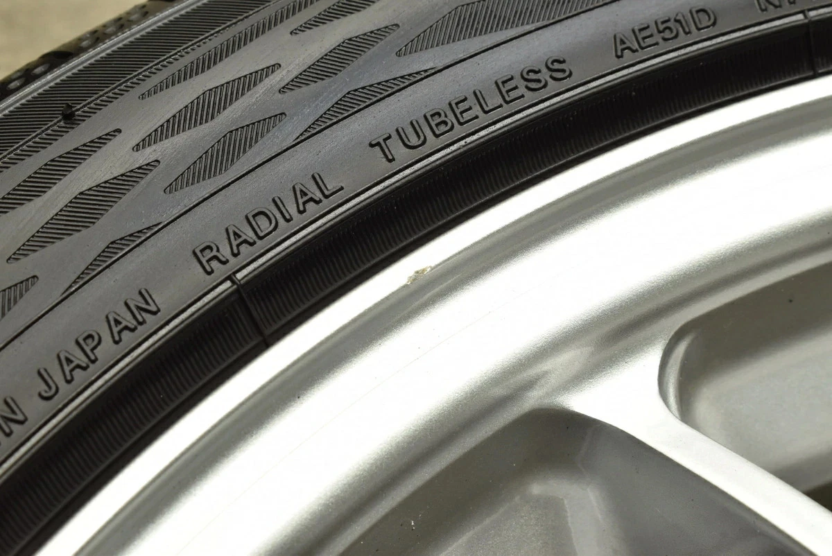 JDM Used ENKEI 4-Book Set 187.5J x 18 +45 PCD 114.3 225/45R18 91W with No Tires - Image 9