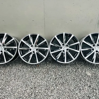 JDM Weds Kranze 19 aluminum wheels front 8J rear 9J PCD114.3 5H for se No Tires
