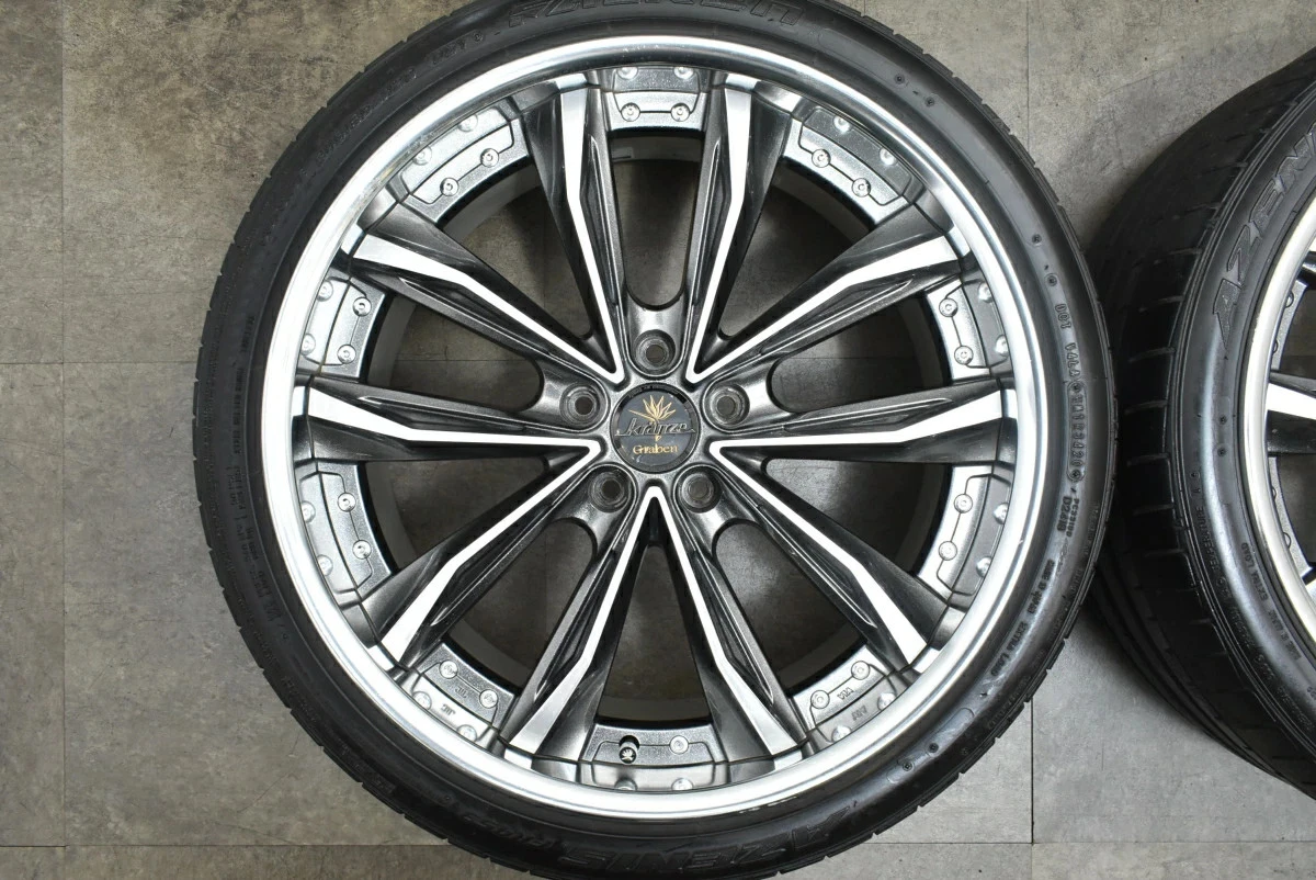 JDM Used WEDS 4-Book set 209.0J x 20 +38 PCD 114.3 245/35R20 95W Goody No Tires - Image 4