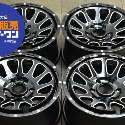 JDM Used Delta Force 4-Book Set Wheels 178.0J x 17+20 PCD 139.7 Wheels No Tires