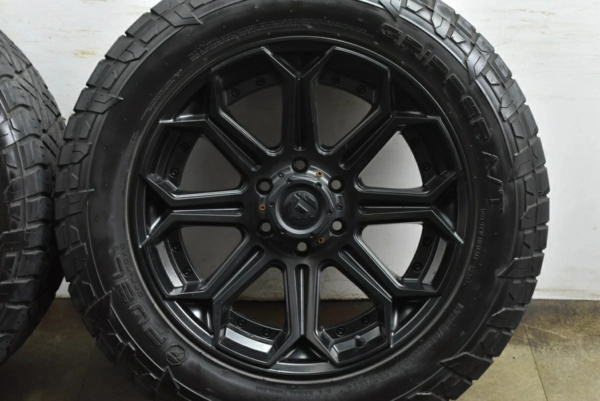 JDM Used FUEL Offroad 4-Book Set 209.09J x 20+20 PCD 139.7 LT285/55R20 No Tires - Image 6