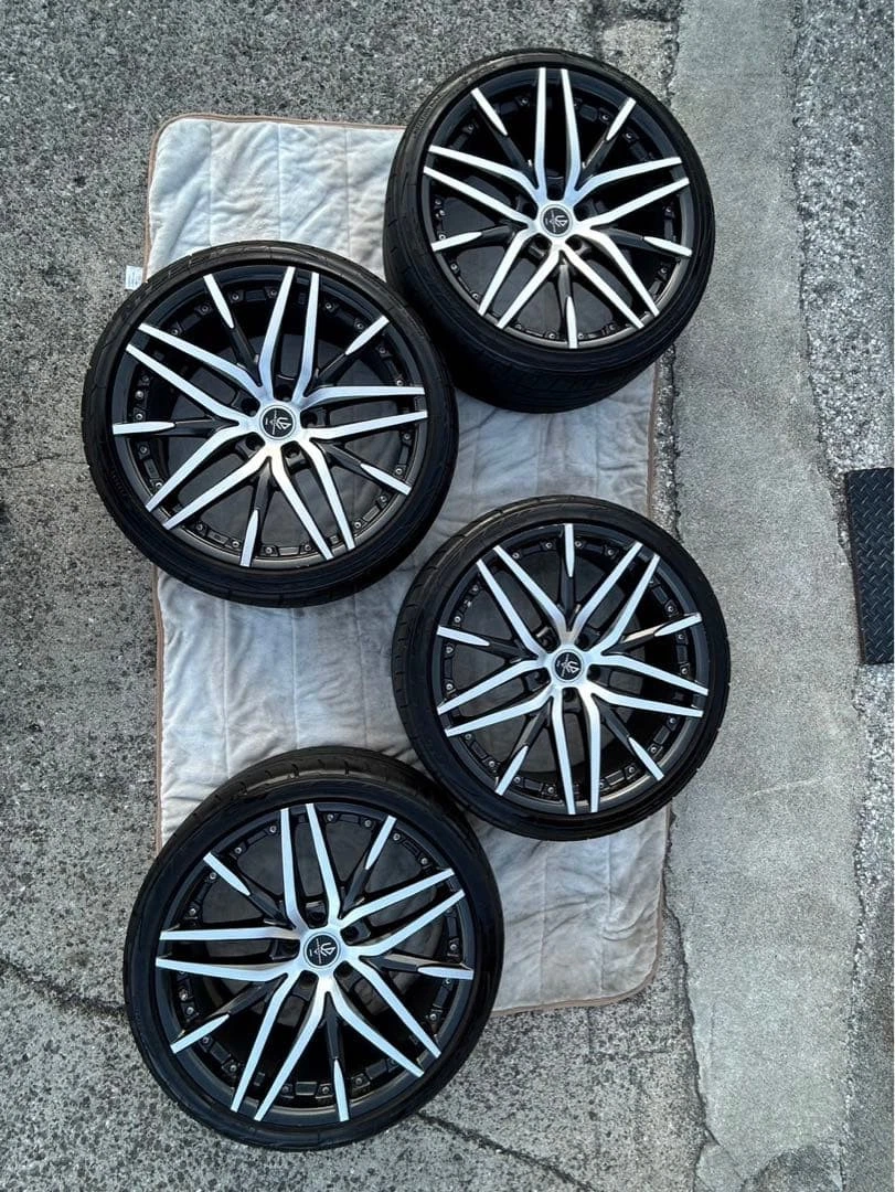 JDM Used WORK 4Book set 20 inch No Tires