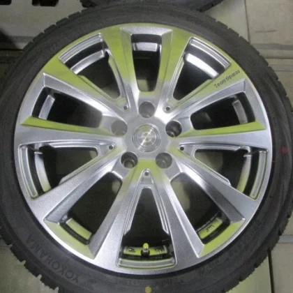 JDM Used studless tire set 4 wheels with Team Sparco Valosa Yokohama I No Tires