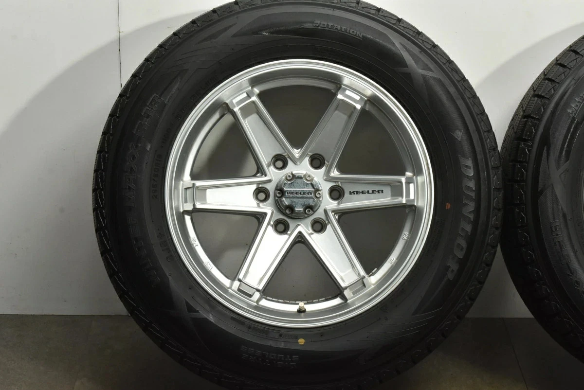 JDM Used WEDS 4-Book Wheel Set 188.0J x 18 +25 PCD 139.7 265/60R18 110 No Tires - Image 6