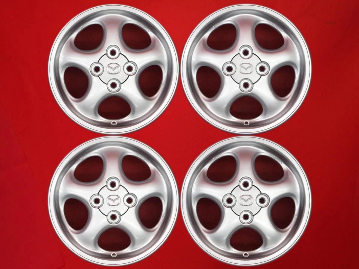 JDM Used genuine Mazda Roadster NB6C wheels 4Book 6J PCD100 4x40 offse No Tires
