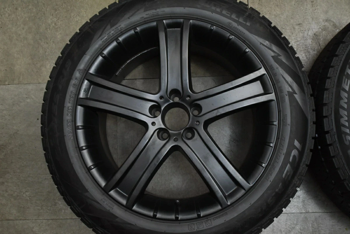 JDM Used RIAL HJ PORTO Wheel Set 4-Piece Set 198.5JJ x 19 +40 PCD 112 No Tires - Image 3