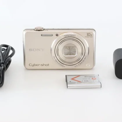 [US Stock] SONY Cyber-shot DSC-WX220 Gold 18.2MP Camera (251214-19800-53)