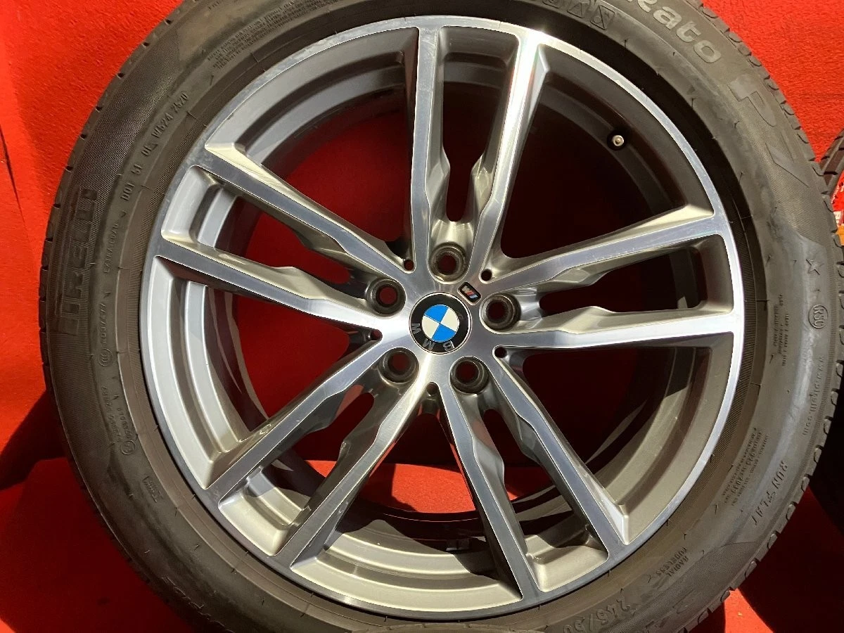 JDM Used BMW G01 X3 Genuine Msports 245/50R19 19x7.5+32 112-5H Tire & No Tires - Image 4