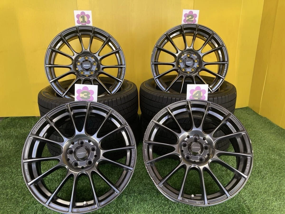 JDM Weds sport SA-72R 17x7.0J 48 5x100 PCD wheels 4-pack. Wedssports 1 No Tires