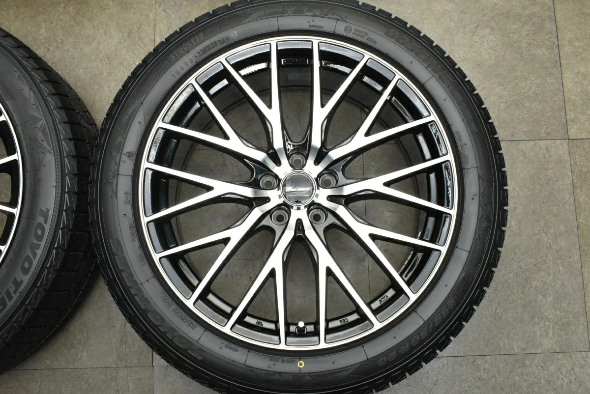 JDM Used Hot Stuff 4-Book Wheel Set 208.0J x 20 +35 PCD 114.3 235/50R2 No Tires - Image 5