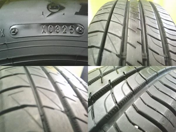 JDM Used Dunlop Le Mans V+ 185/65R15 4-Pack Set with 5-Lug 185/65-15 t No Tires - Image 8